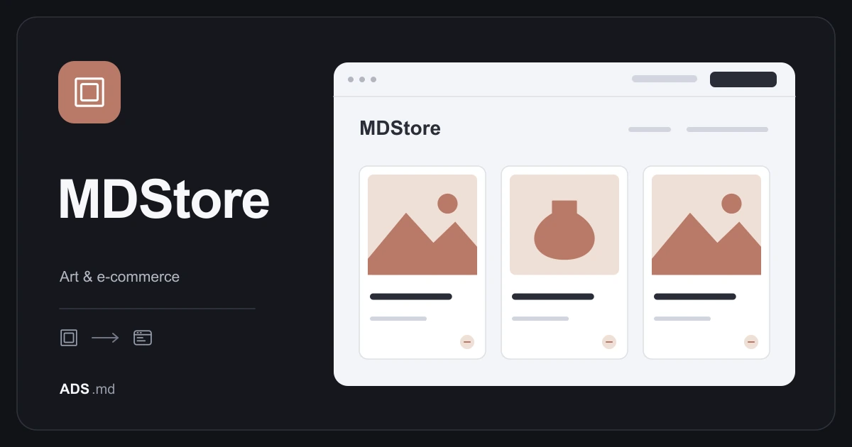 Editorial illustration: MDStore: building a marketplace for artists and makers