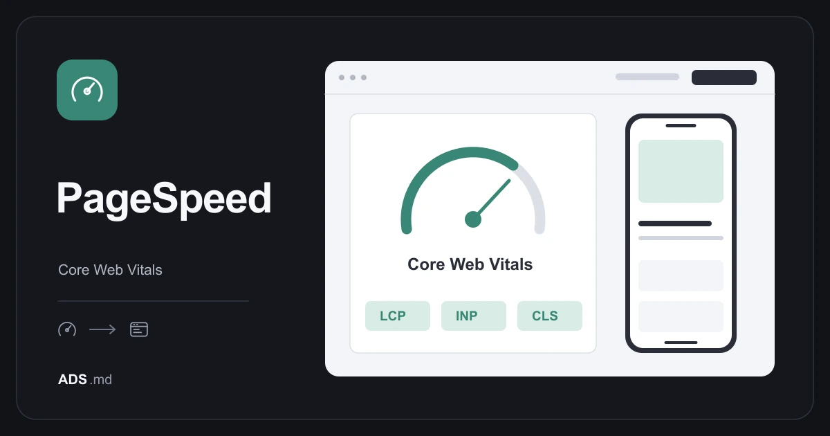 Editorial illustration: PageSpeed and Core Web Vitals: fix the problems people feel