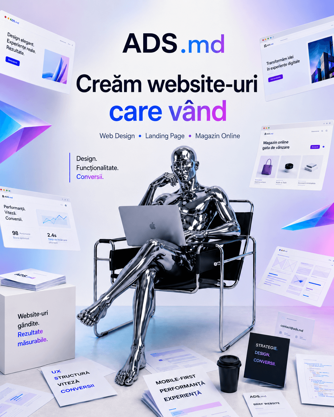ADS Moldova - Creăm website-uri care vând