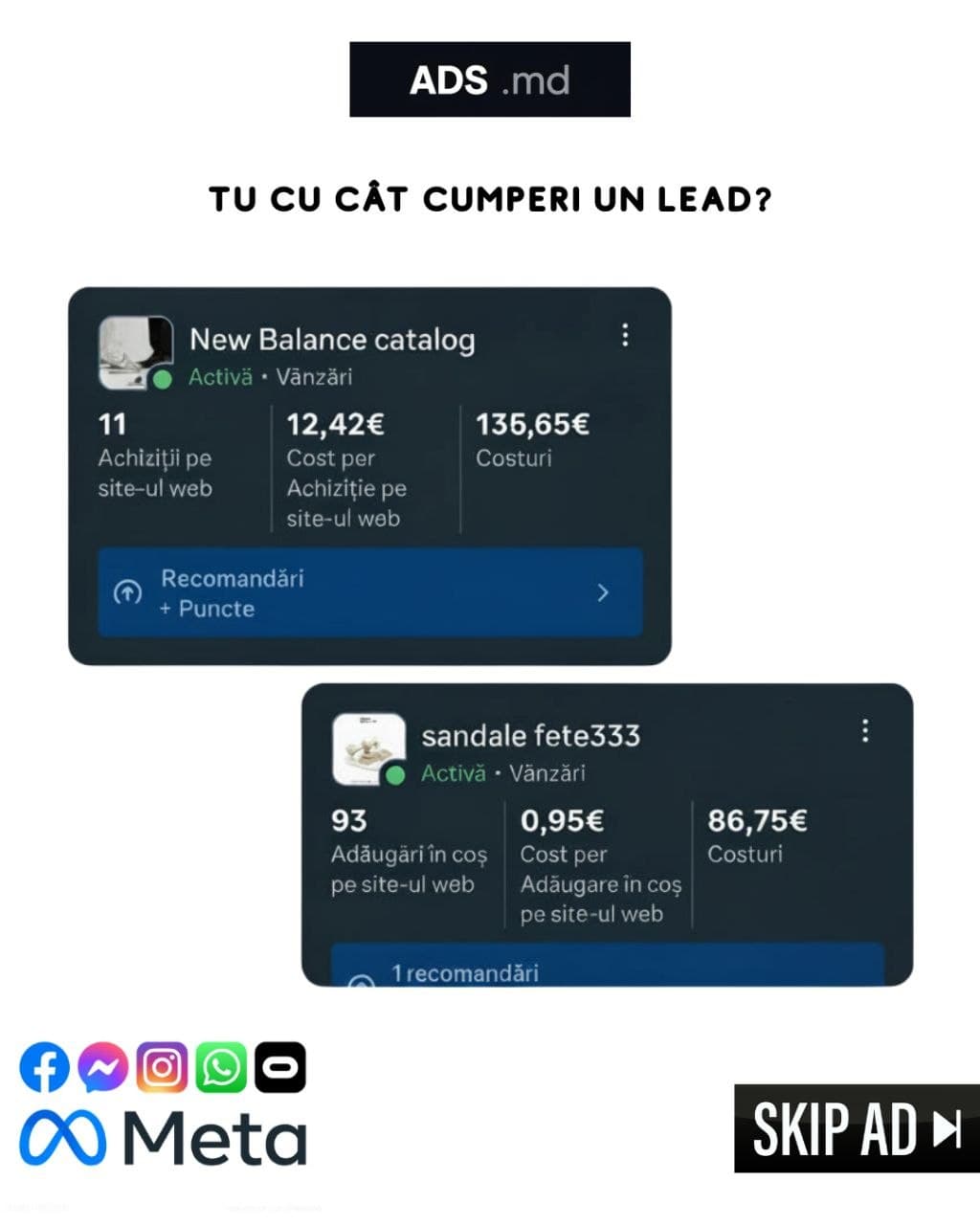 Meta Ads Campaign Analytics - ADS.md Platform
