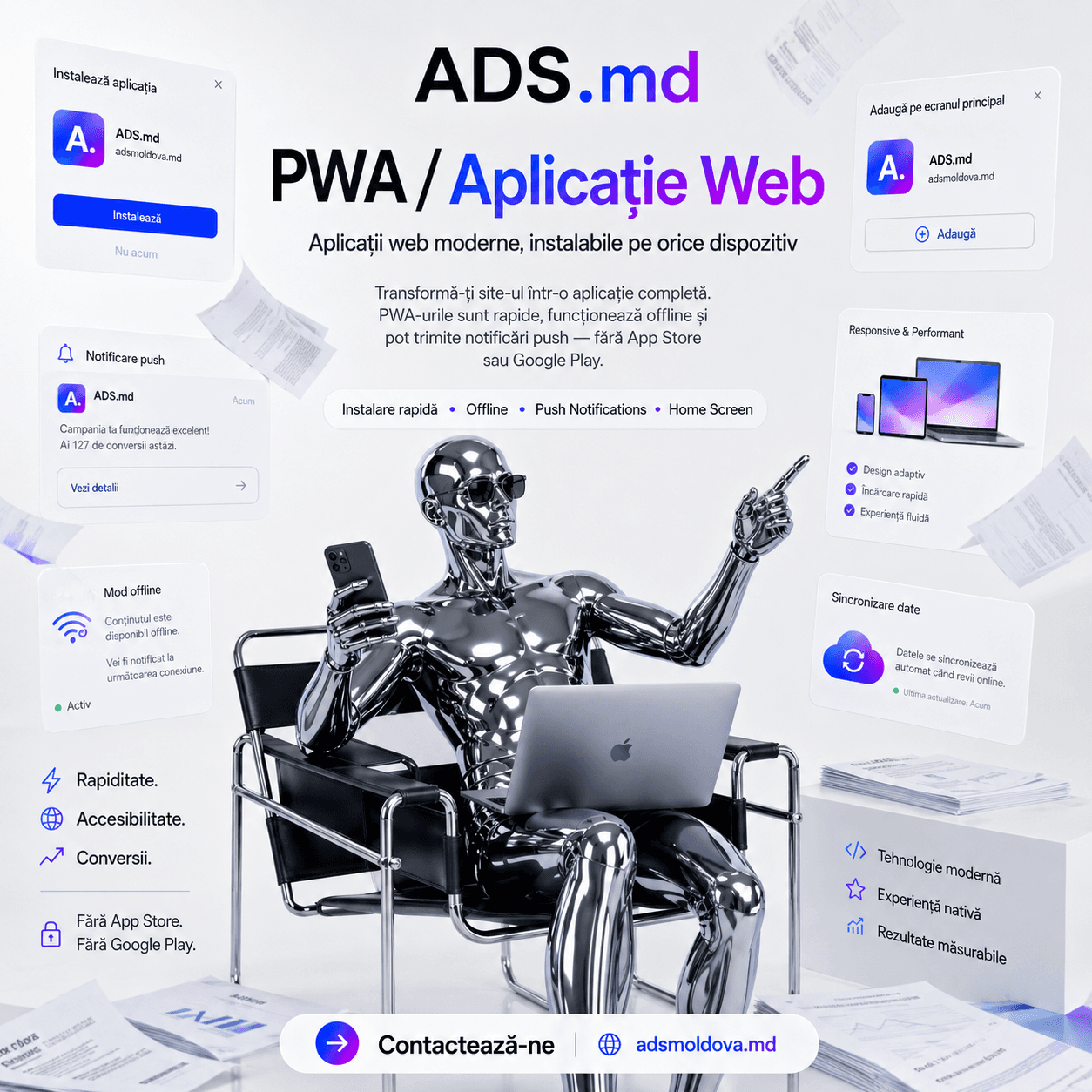 PWA Web Application Service