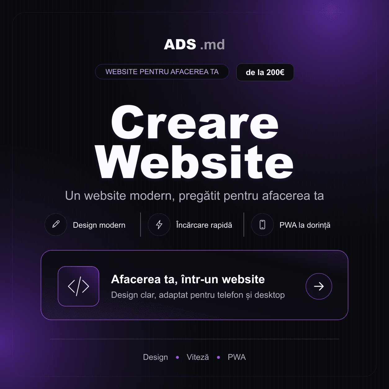 Website creation