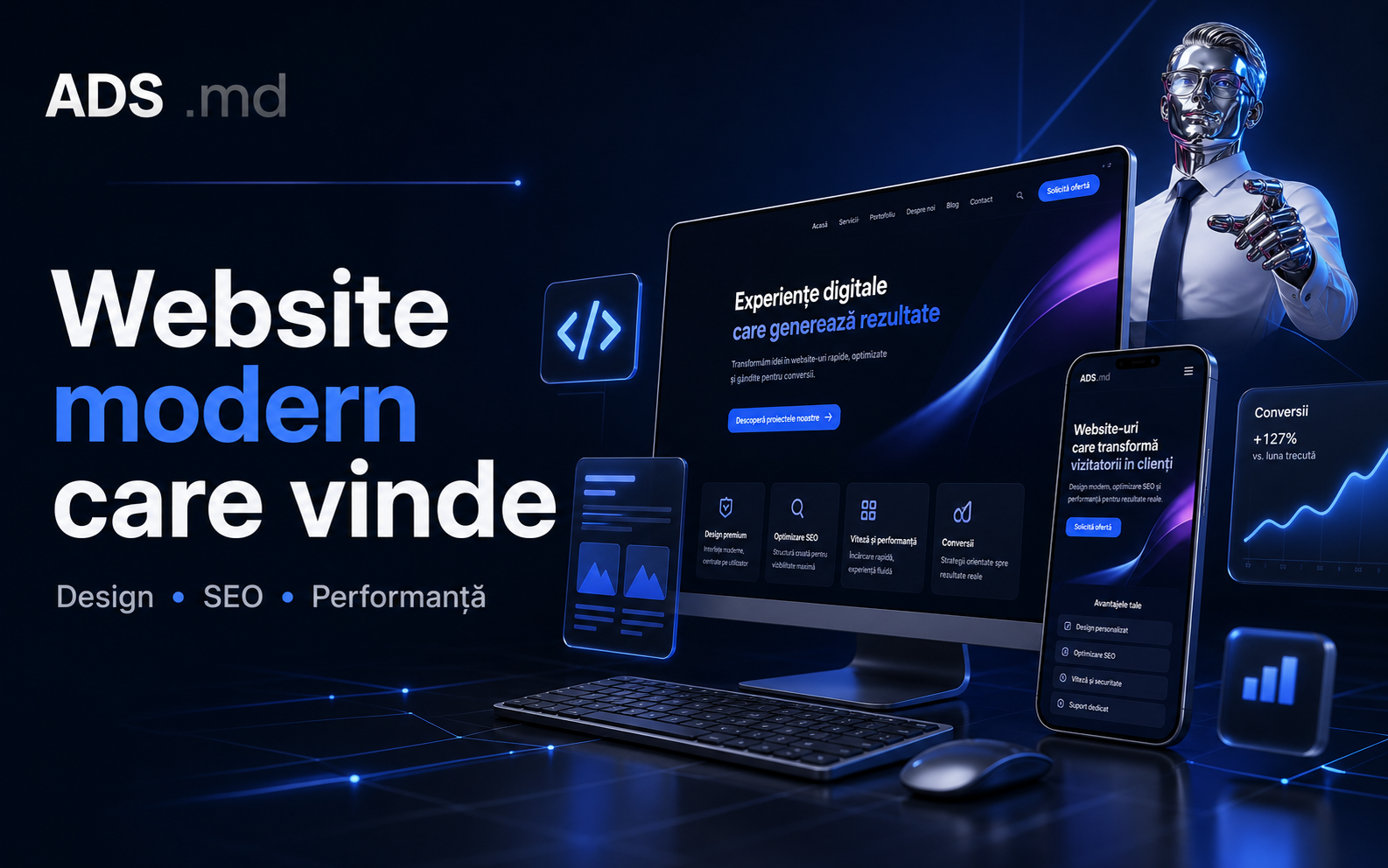 Creare Site Web ADS Moldova