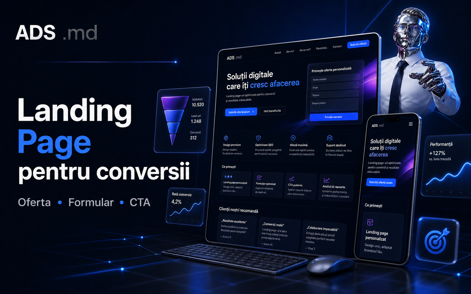 Landing Page ADS Moldova
