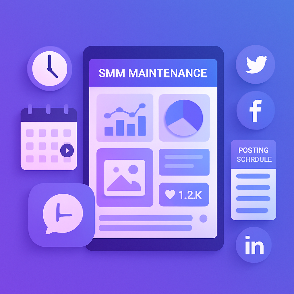 SMM - Mentenanță Social Media