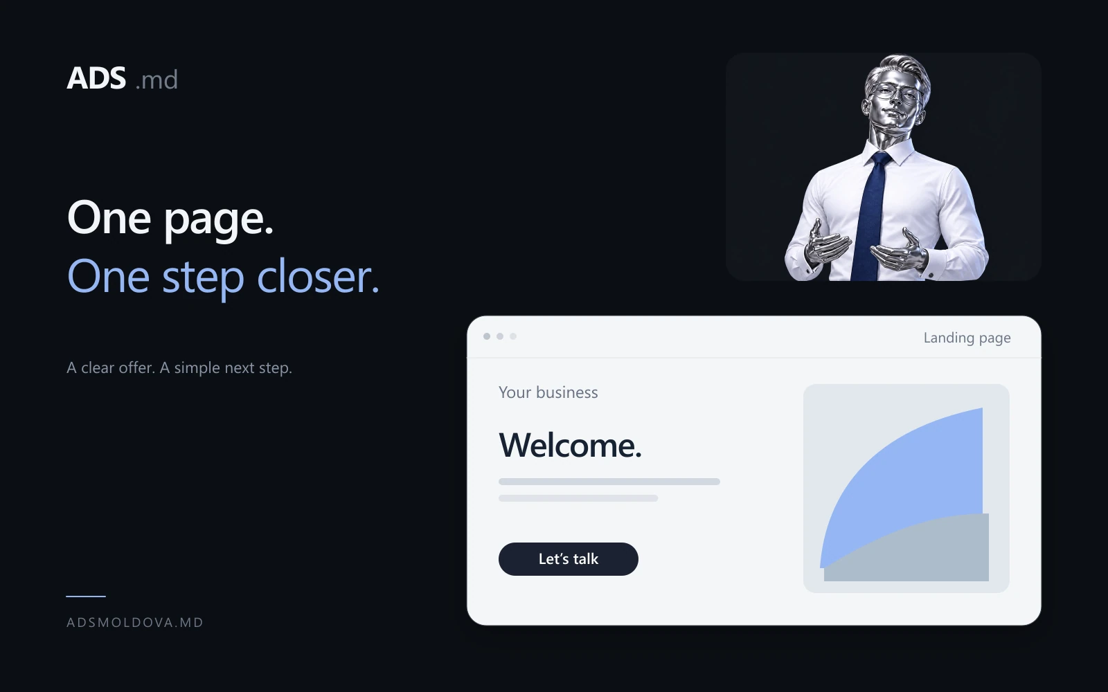 Landing Page ADS Moldova
