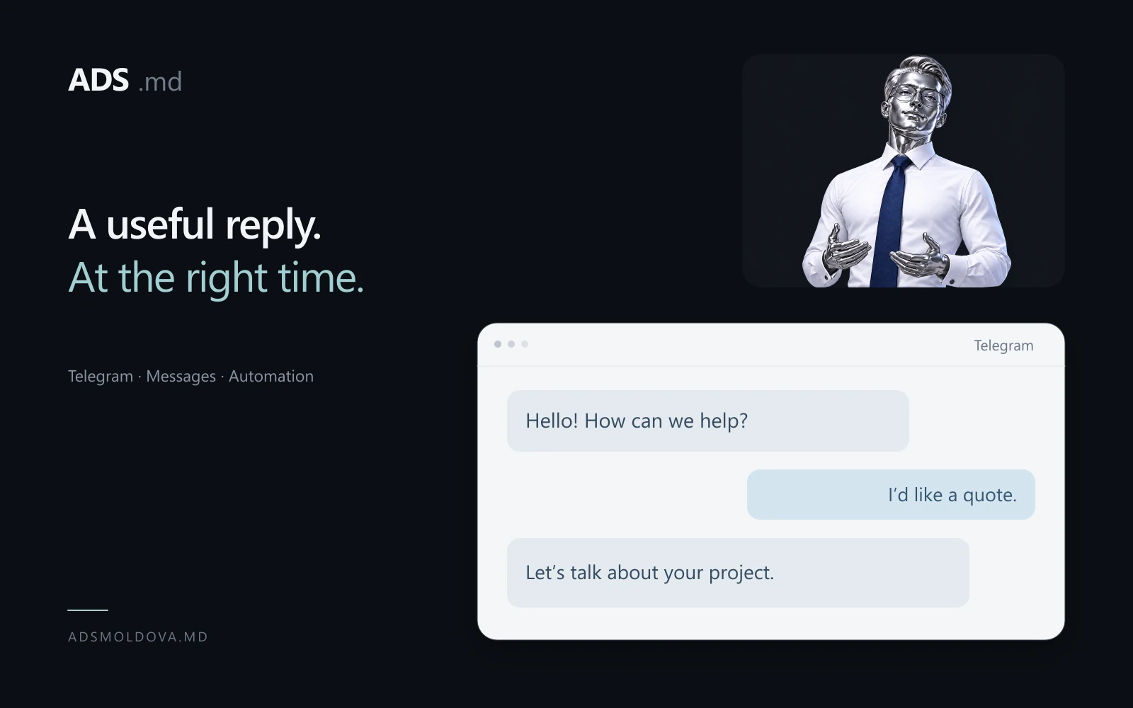 Telegram Bot ADS Moldova