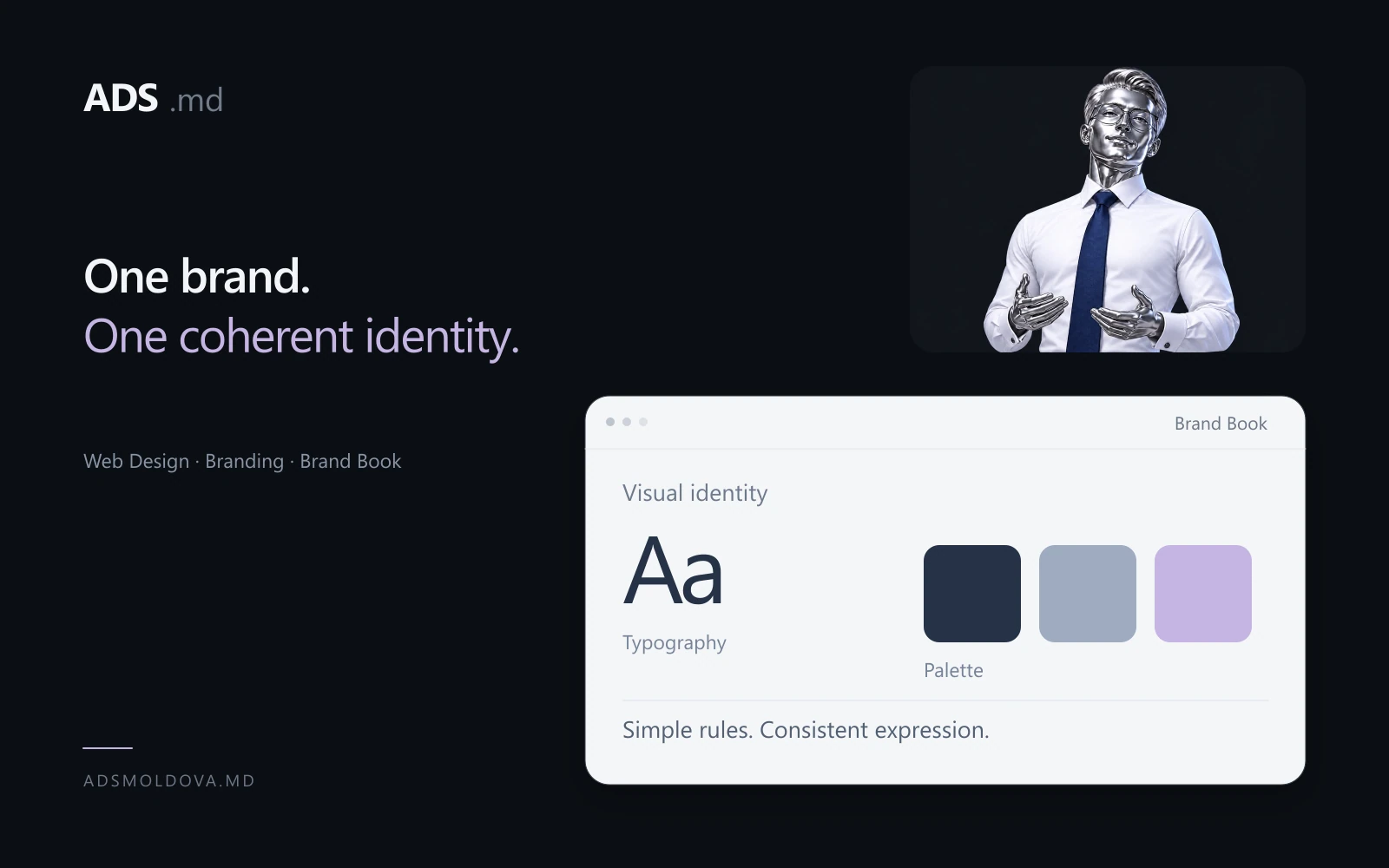 Web Design, Branding & Brand Book ADS Moldova