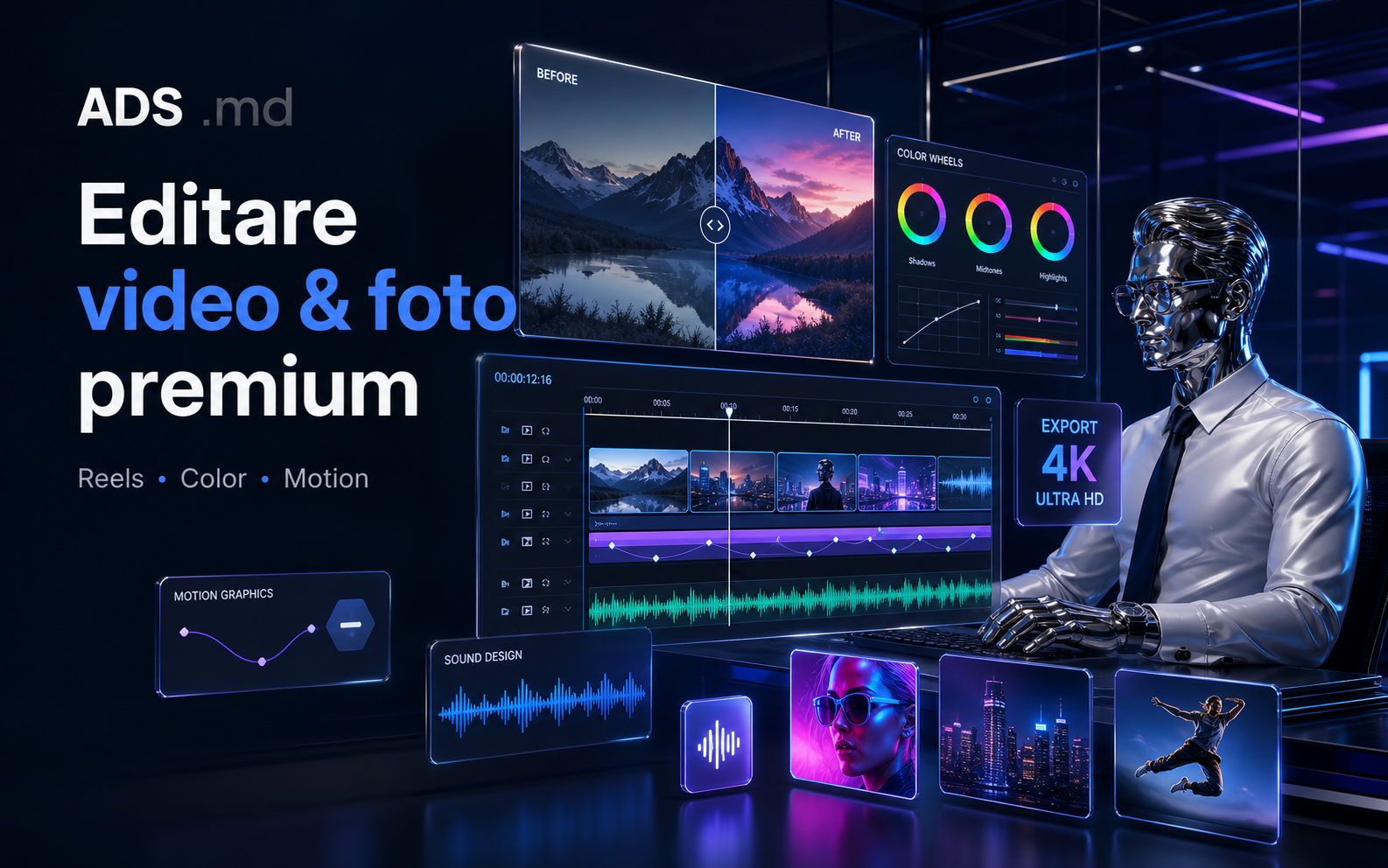 Video și Photo Editing ADS Moldova